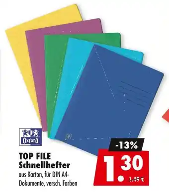 Mäc Geiz Oxford top file schnellhefter Angebot