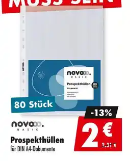 Mäc Geiz Novoo basic prospekthüllen Angebot