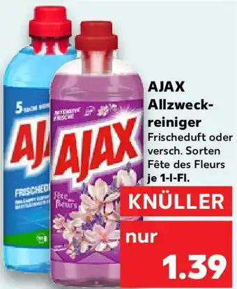 Kaufland AJAX Allzweck- reiniger Angebot