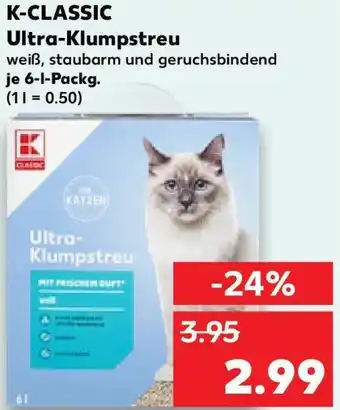 Kaufland K-CLASSIC Ultra-Klumpstreu Angebot
