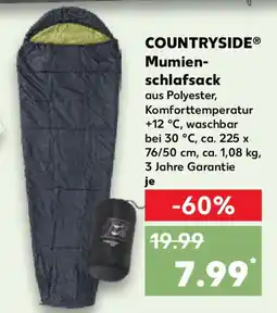 Kaufland COUNTRYSIDE Mumien- schlafsack Angebot