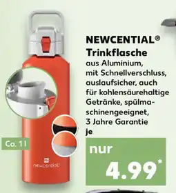 Kaufland NEWCENTIAL Trinkflasche Angebot