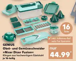 Kaufland GENIUS Obst- und Gemüseschneider Nicer Dicer Fusion Angebot