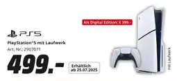 MediaMarkt PS5 PlayStation5 mit Laufwerk Angebot