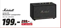 MediaMarkt Marshall Acton III Bluetooth Lautsprecher Angebot