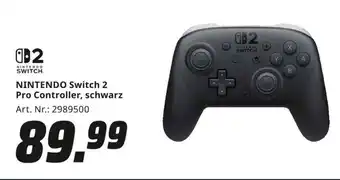 MediaMarkt NINTENDO Switch 2 Pro Controller, schwarz Angebot