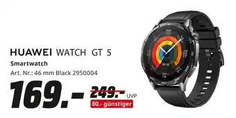 MediaMarkt HUAWEI WATCH GT 5 Smartwatch Angebot