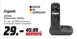 MediaMarkt Gigaset AE690A Schnurloses Telefon Angebot