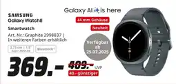 MediaMarkt SAMSUNG Galaxy Watch8 Smartwatch Angebot