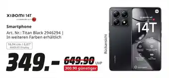 MediaMarkt xiaomi 14T Smartphone Angebot