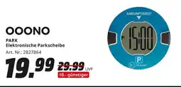 MediaMarkt OOONO PARK Elektronische Parkscheibe Angebot