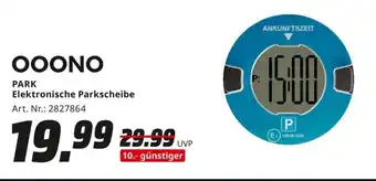 MediaMarkt OOONO PARK Elektronische Parkscheibe Angebot