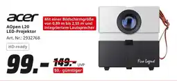 MediaMarkt acer AOpen L20 LED-Projektor Angebot