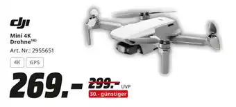 MediaMarkt dji Mini 4K Drohne Angebot