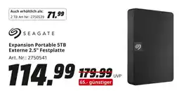 MediaMarkt SEAGATE Expansion Portable 5TB Externe 2.5" Festplatte Angebot