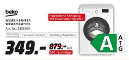 MediaMarkt beko WLM81434NPSA Waschmaschine Angebot