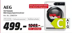 MediaMarkt AEG TR7T65685 Wärmepumpentrockner Angebot