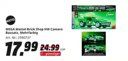 MediaMarkt MEGA Mattel Brick Shop HW Camaro Bausatz, Mehrfarbig Angebot