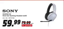 MediaMarkt SONY INZONE H3 Over-Ear-Gaming-Headset weiß Angebot