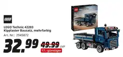 MediaMarkt LEGO Technic 42203 Kipplaster Bausatz, mehrfarbig Angebot