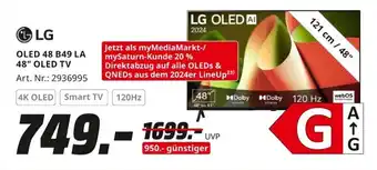 MediaMarkt LG OLED 48 B49 LA 48" OLED TV Angebot
