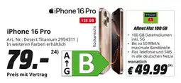 MediaMarkt iPhone 16 Pro Angebot