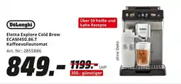 MediaMarkt DeLonghi Eletta Explore Cold Brew ECAM450.86.T Kaffeevollautomat Angebot