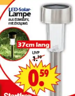 Wreesmann LED-Solar- Lampe Angebot
