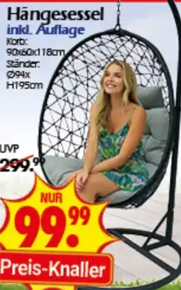 Wreesmann Hängesessel inkl. Auflage Angebot
