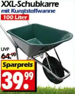 Wreesmann XXL-Schubkarre mit Kunststoffwanne Angebot
