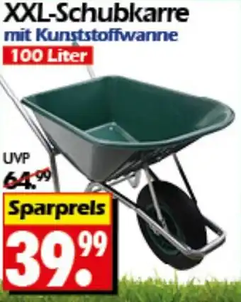 Wreesmann XXL-Schubkarre mit Kunststoffwanne Angebot