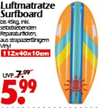 Wreesmann :Luftmatratze Surfboard Angebot