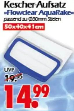 Wreesmann Kescher Aufsatz Flowclear AquaRake Angebot