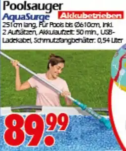 Wreesmann Poolsauger Aquasurge Angebot