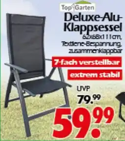 Wreesmann Top Garten Deluxe-Alu- Klappsessel Angebot