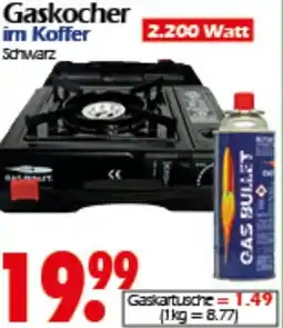 Wreesmann Gaskocher im Koffer Schwarz Angebot