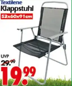 Wreesmann Textilene Klappstuhl Angebot