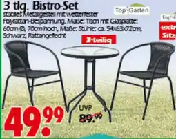 Wreesmann Top Garten 3 tlg. Bistro-Set Angebot