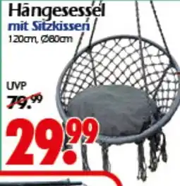 Wreesmann Hängesessel mit Sitzkissen Angebot