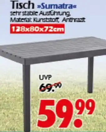 Wreesmann Tisch Sumatra Angebot