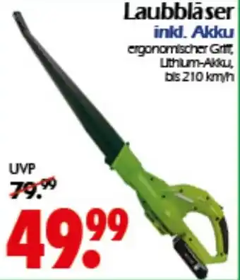 Wreesmann Laubbläser inkl. Akku Angebot