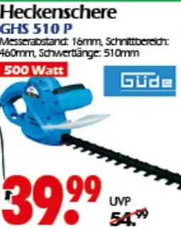 Wreesmann Güde Heckenschere GHS 510 P Angebot
