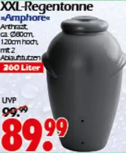 Wreesmann XXL-Regentonne Amphore Angebot