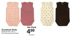 Zeeman Ärmelloser Body 2er-Pack Angebot