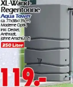 Wreesmann XL-Wand Regentonne Aqua Tower Angebot