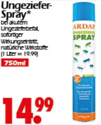 Wreesmann Ungeziefer- Spray ARDAARDAP sofortiger Angebot