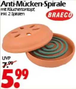 Wreesmann Anti-Mücken-Spirale BRAECO Angebot