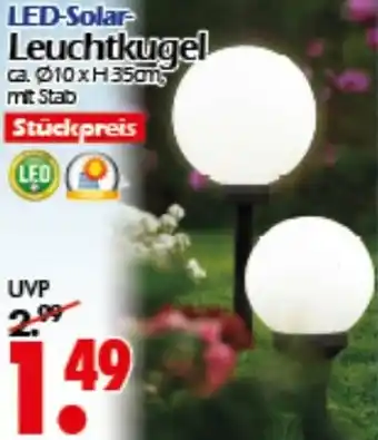 Wreesmann LED-Solar Leuchtkugel Angebot