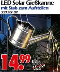 Wreesmann LED-Solar-Gießkanne Angebot