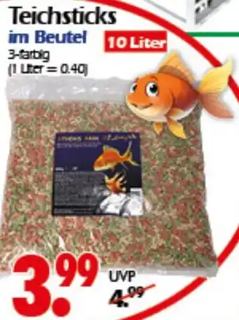 Wreesmann Teichsticks im Beutel Angebot